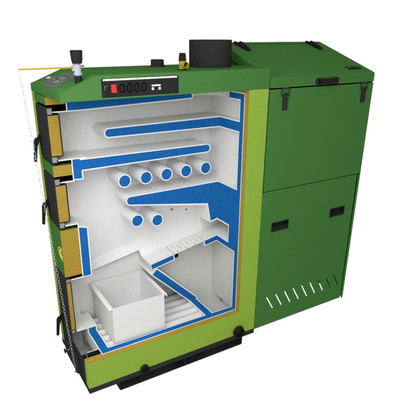 Твердотопливный котел SAS ECO 150