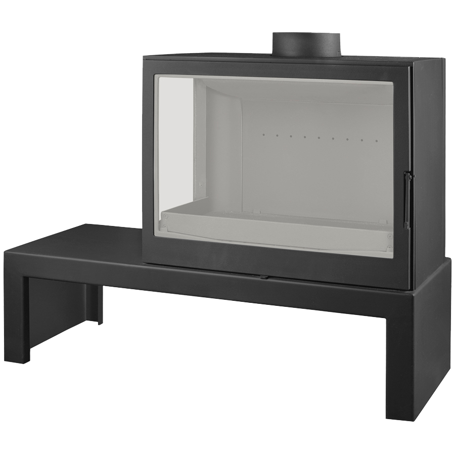 Печь Liseo Castiron LCI 7 GFL Table (стекло слева)