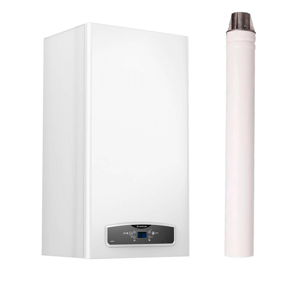 Газовый котел Ariston Clas XC 15 FF NG с дымоходом