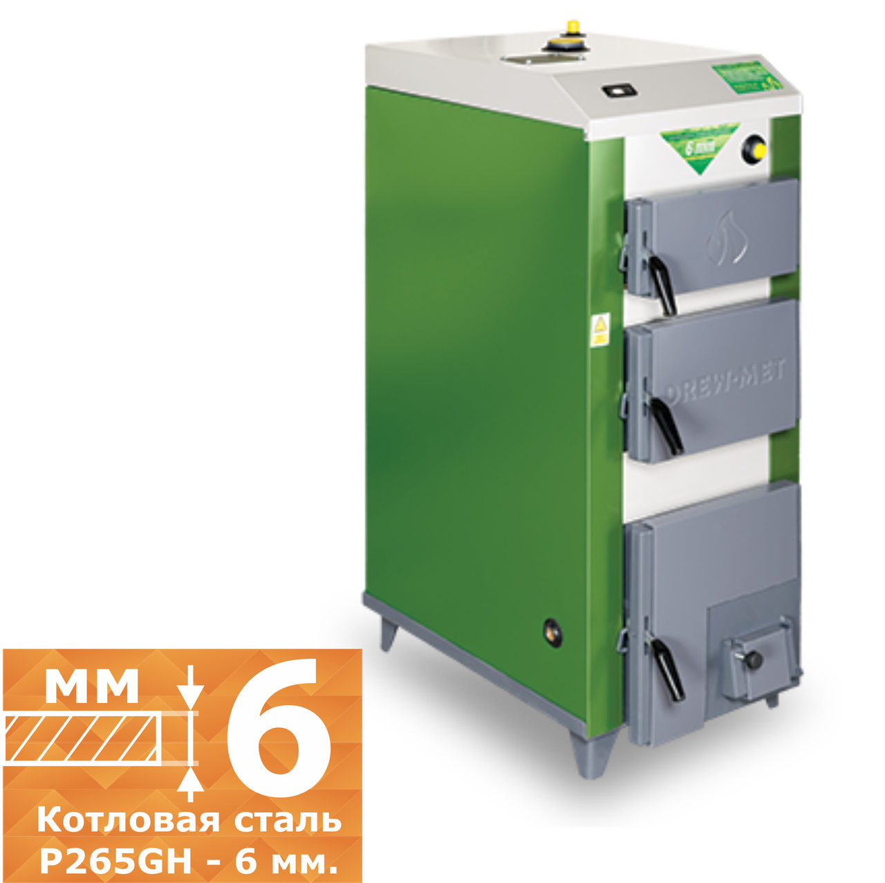 Твердотопливный котел Drew-Met Drex 14