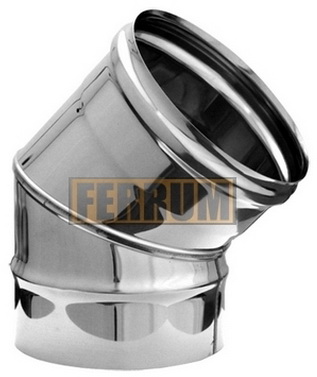 Колено угол 135 FERRUM (430/0,8 мм) ф120