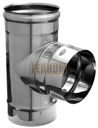 Тройник-Д 90 FERRUM (430/0,8 мм) ф130