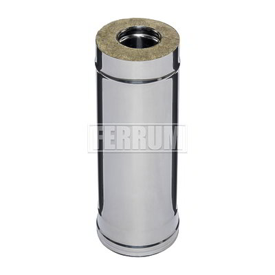 Сэндвич FERRUM 0,5м (430/0,8мм + нерж.) Ф160х250